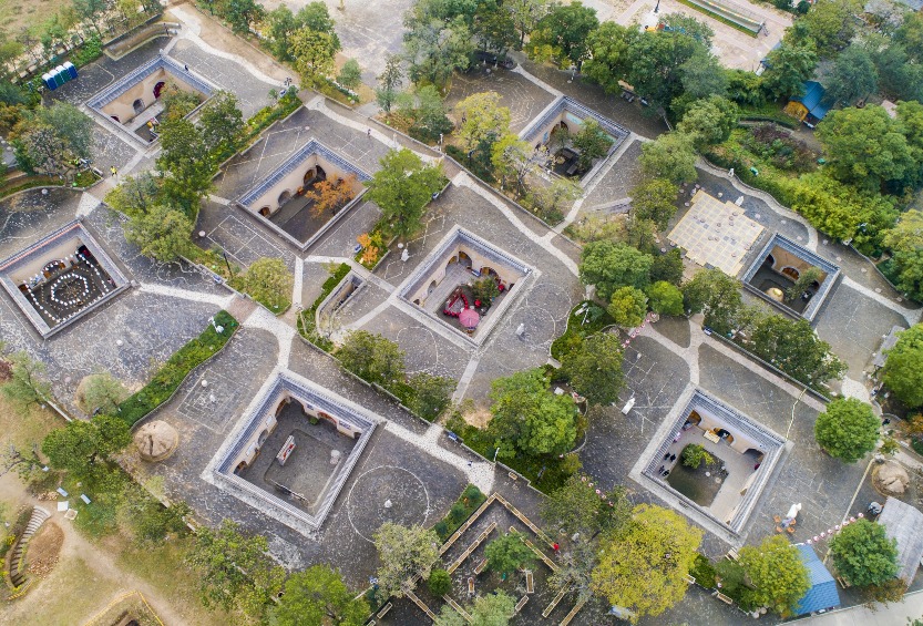 當代中國-潮遊生活-旅遊風物-陜州地坑院