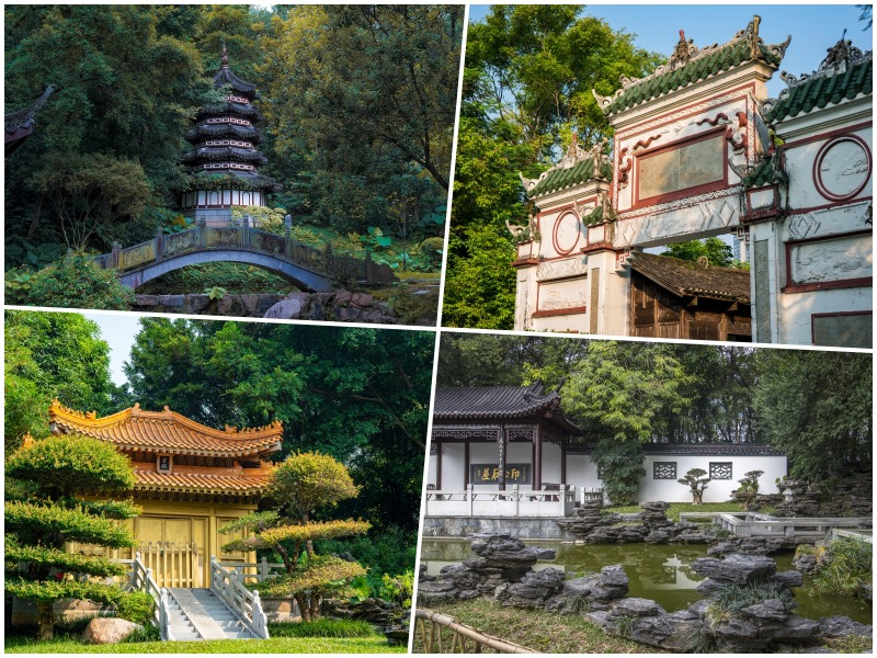 深圳園博園白天景色 深圳園博園白天景色
