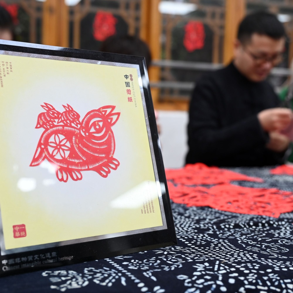中国不同地方都有属于自己的独特剪纸工艺